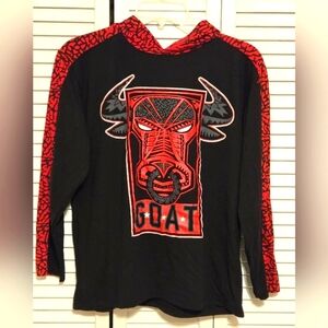 FRESH LAUNDRY Boy's L  GOAT Hooded Tee